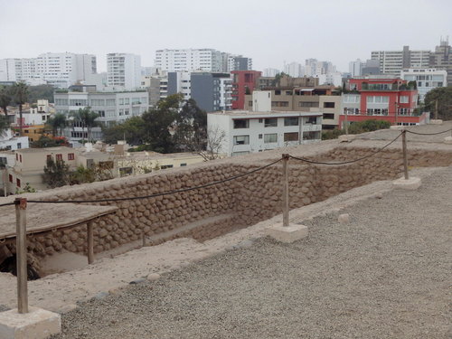 Huaca Huallamarca Temple.